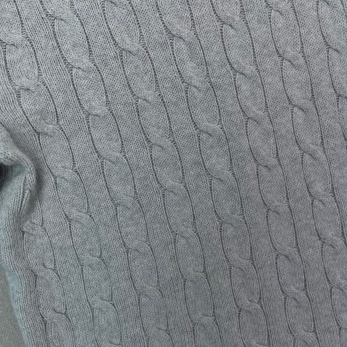 100 폴로랄프로렌 꽈배기 그레이 니트 상품이미지4