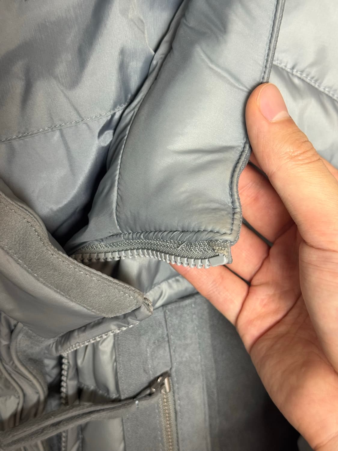 [XL] xlim ep.8 02 down jacket grey 상품이미지5