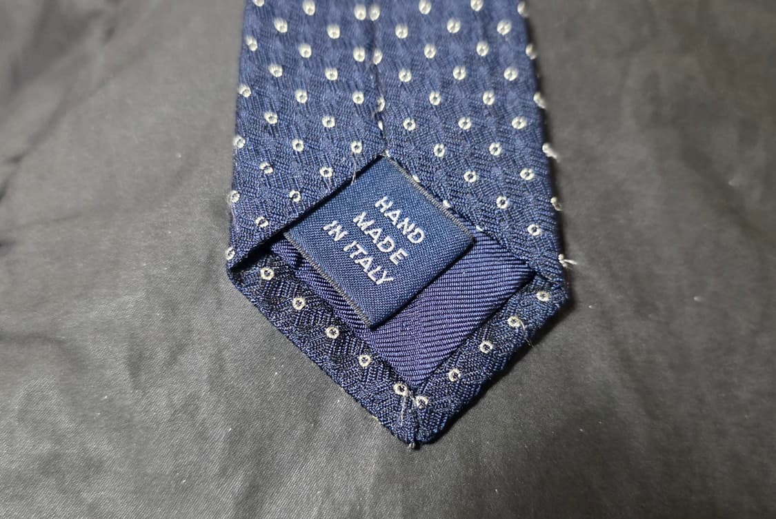 [POLO] 폴로 랄프로렌 실크 100% 도트 넥타이 (이태리 메이드) 상품이미지6