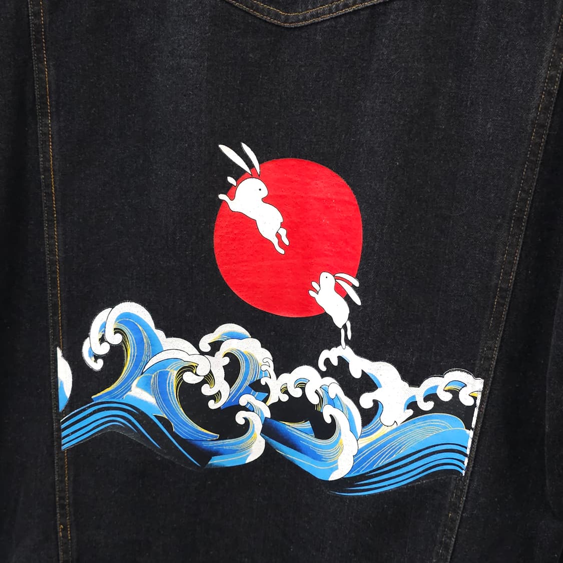 빈티지 Yououoli 데님자켓- 우먼M 상품이미지3