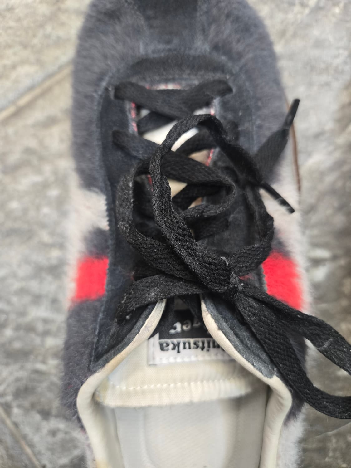 오니츠카타이거 빈티지 털 운동화 상품이미지4