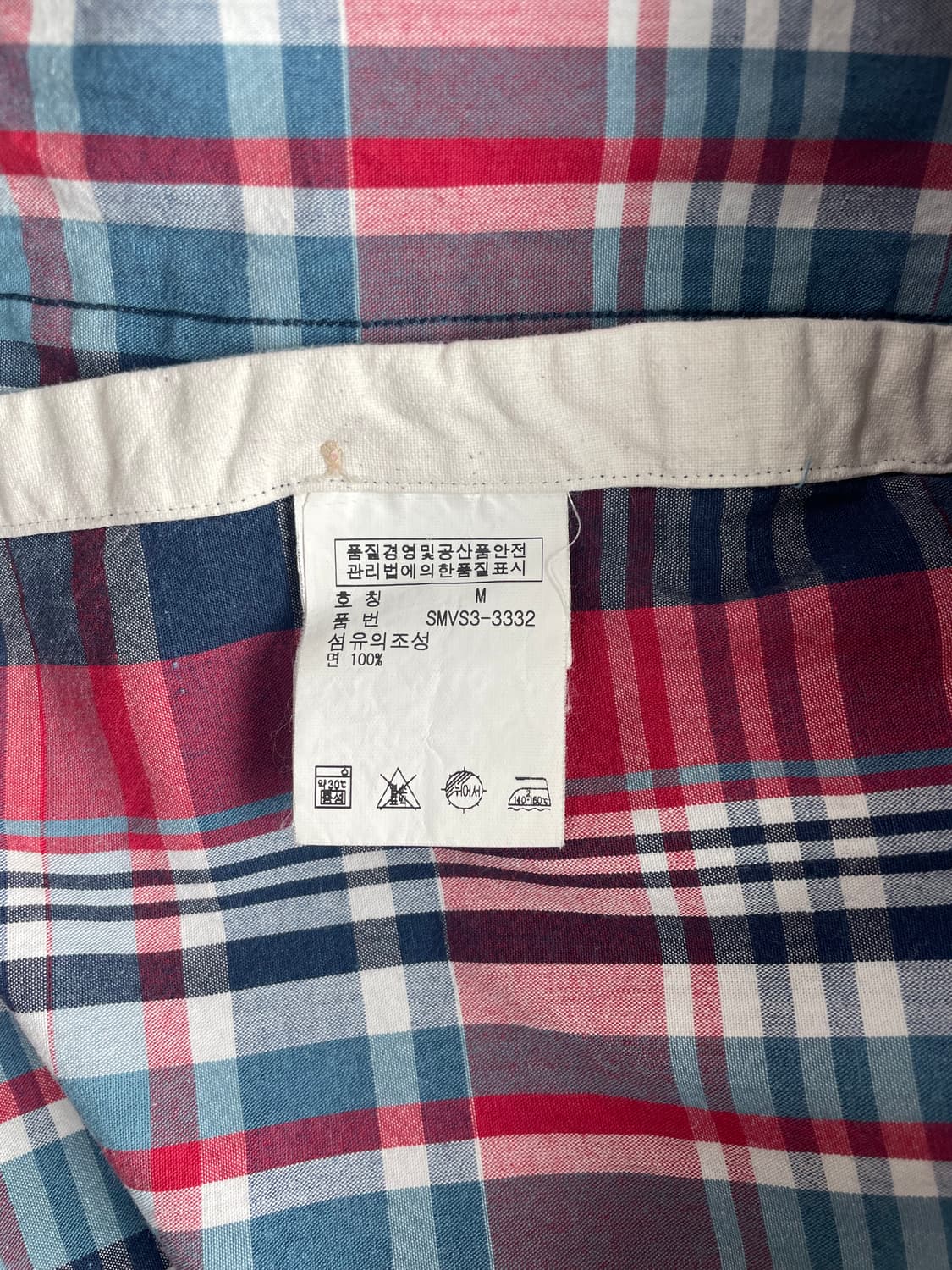 [M] 폴로 랄프로렌 타탄 체크 셔츠 커스텀핏 상품이미지6
