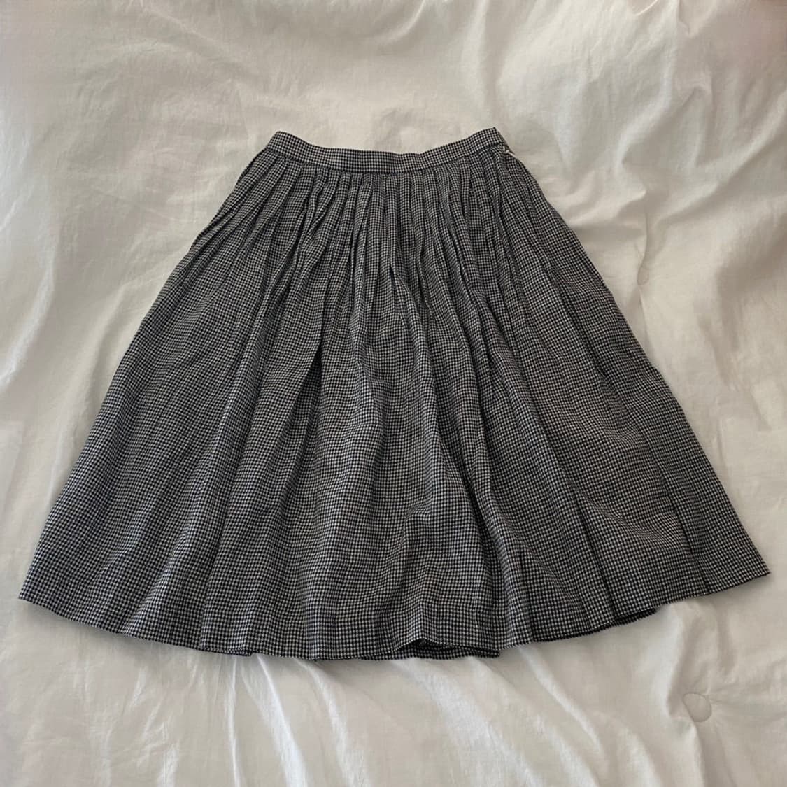빈티지 미디 스커트 / 모리 플리츠 상품이미지1