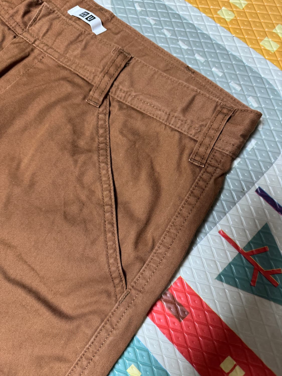 유니클로 유 치노팬츠 다크브라운 79 상품이미지7