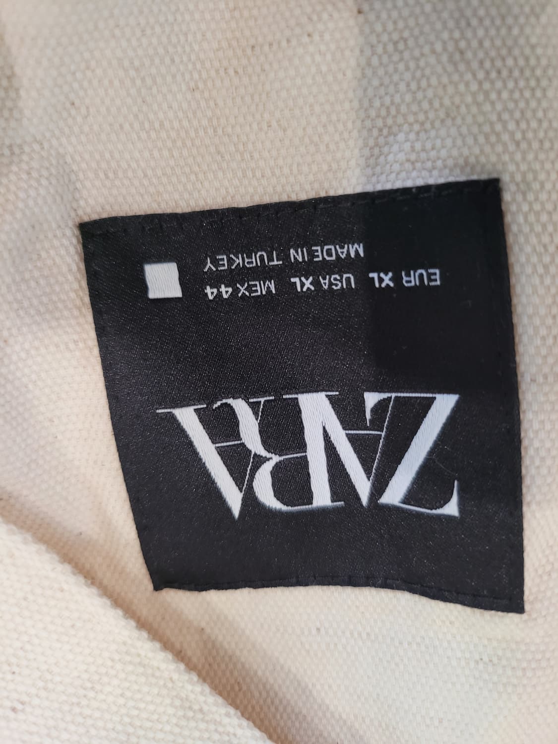 XL 자라ZARA 봄버 블루종 바람막이 점퍼  상품이미지5