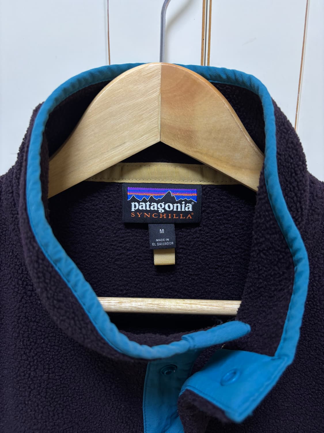 파타고니아 신칠라 스냅티 플리스 풀오버 옵시디안 플럼 상품이미지2