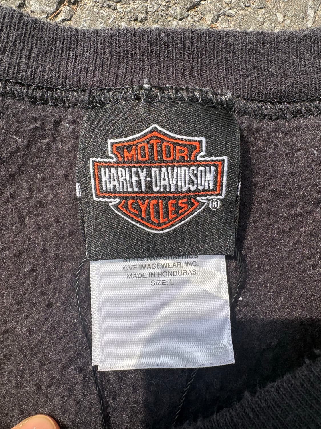 00s 할리데이비슨 핀업걸 맨투맨 B218 상품이미지4