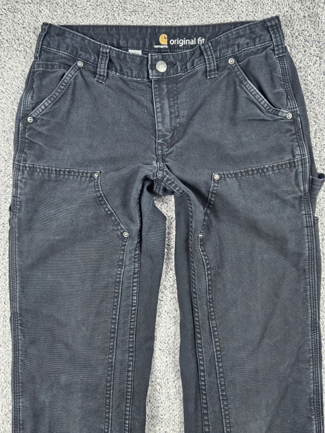 칼하트 캔버스 카펜터 더블니 워크 팬츠( 26X30추정 )/ 10225B 상품이미지5