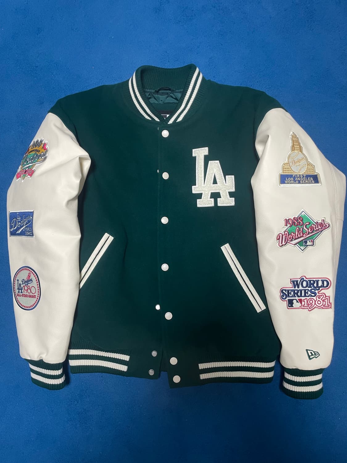 LA 다저스 바시티 자켓 야구점퍼 뉴에라 상품이미지1