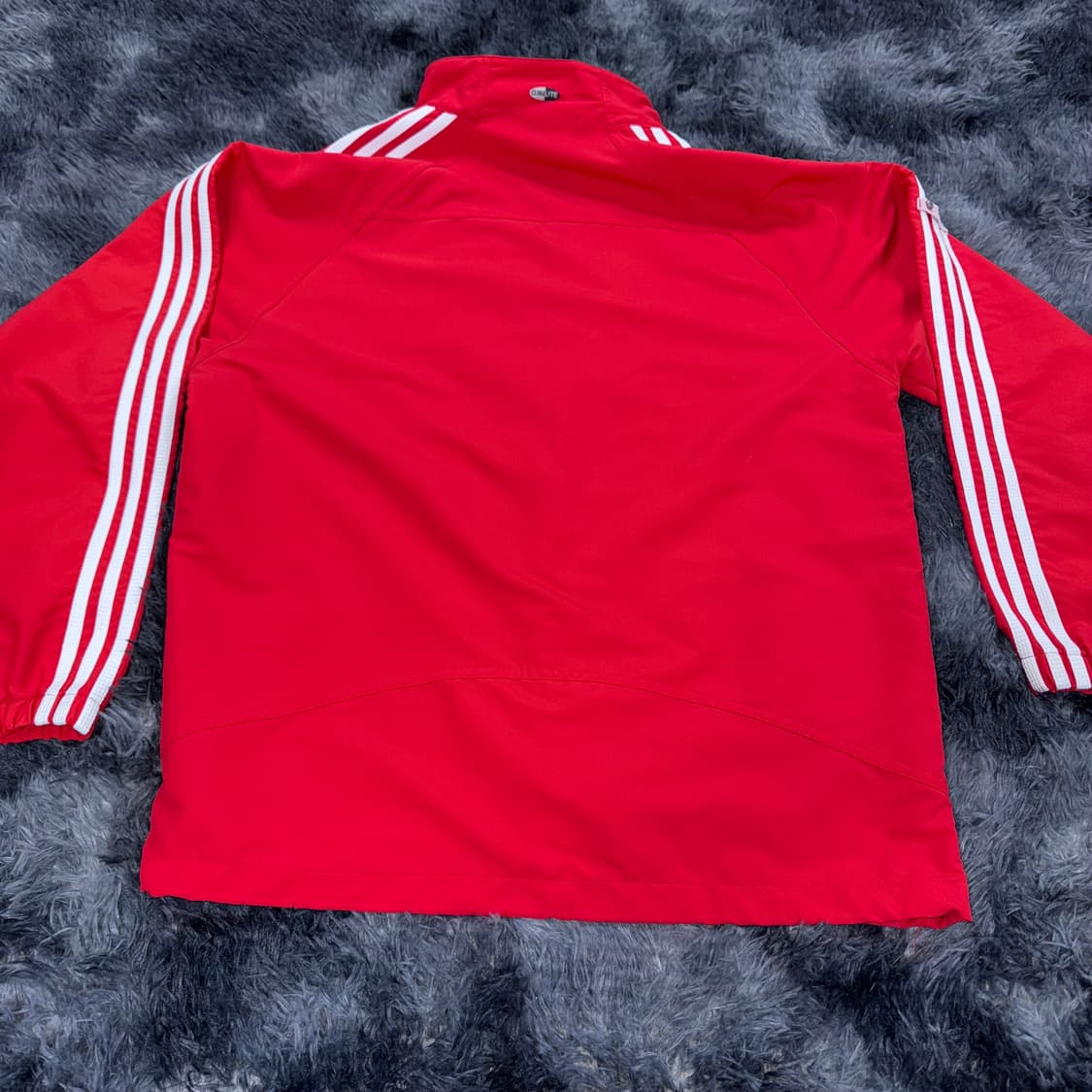 투티/ 0106 아디다스 콜라보 트랙 져지 바람막이 집업 레드 스포츠 상품이미지4