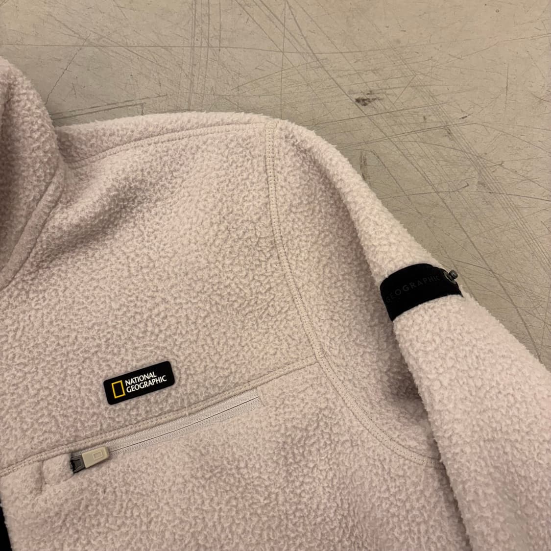 내셔널지오그래픽 베이직 플리스 집업 상품이미지2