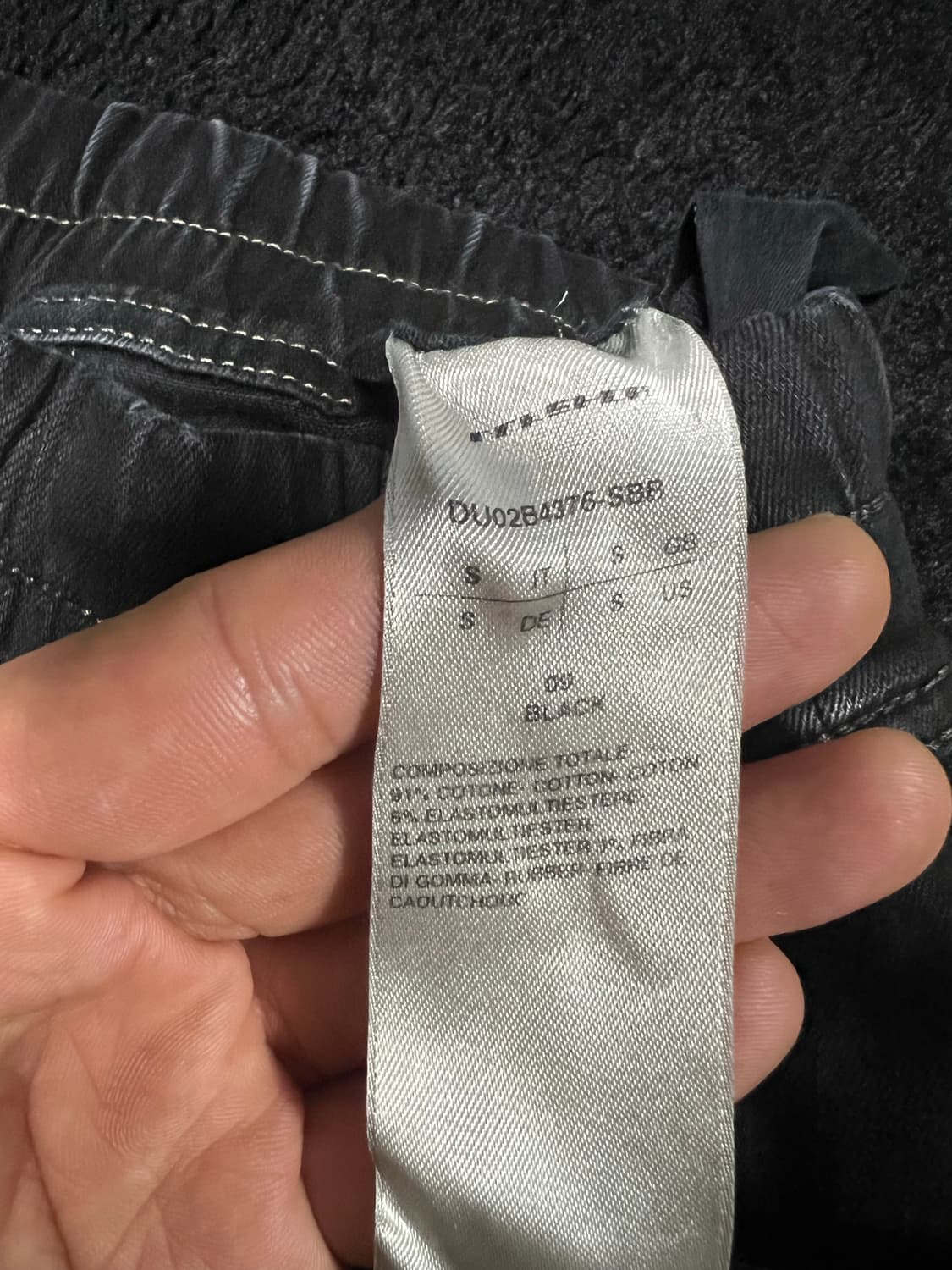 릭오웬스 태권도 SBB 크리치 카고 S 22FW 상품이미지2