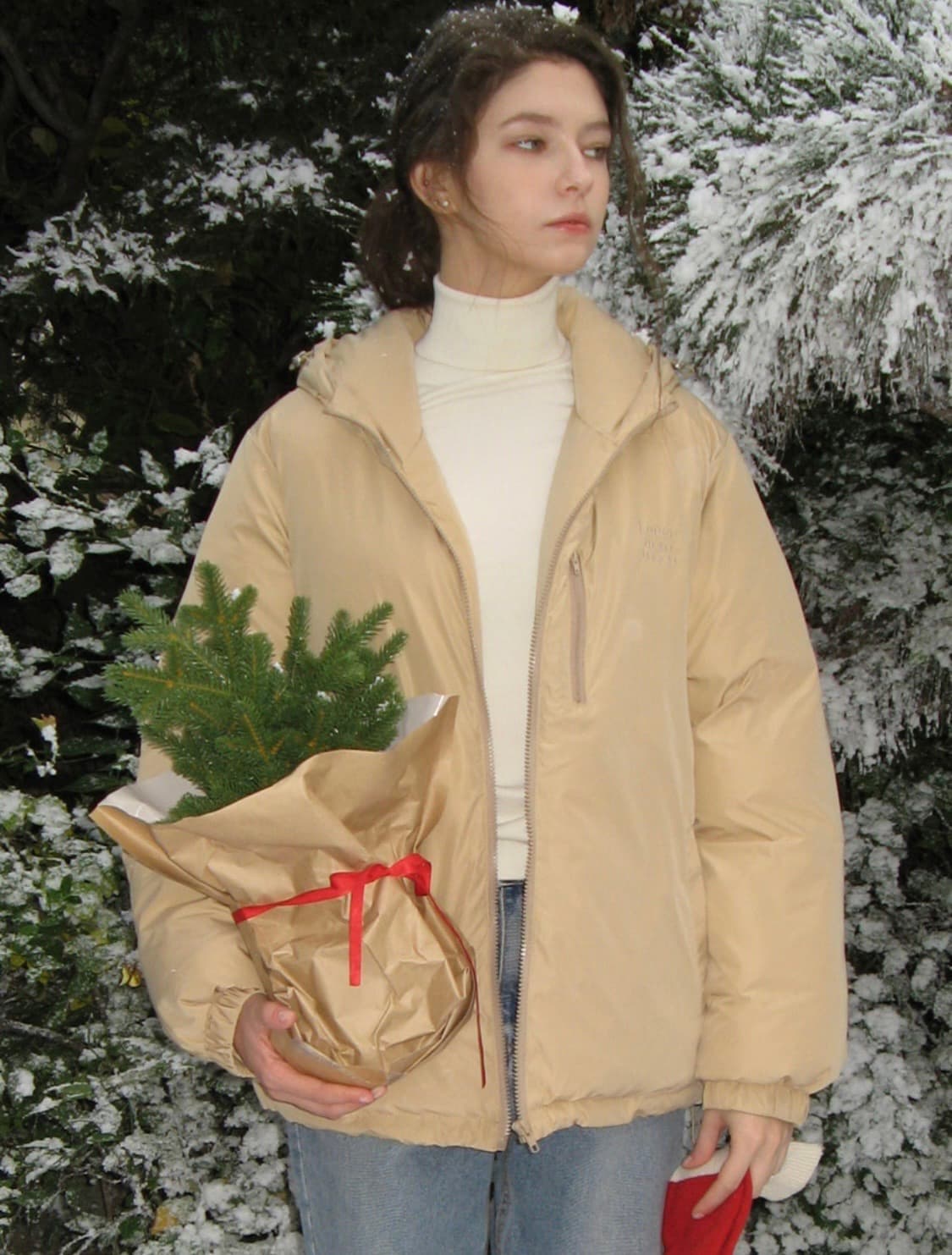 레터프롬문 푸퍼 패딩 - 새제품 상품이미지9