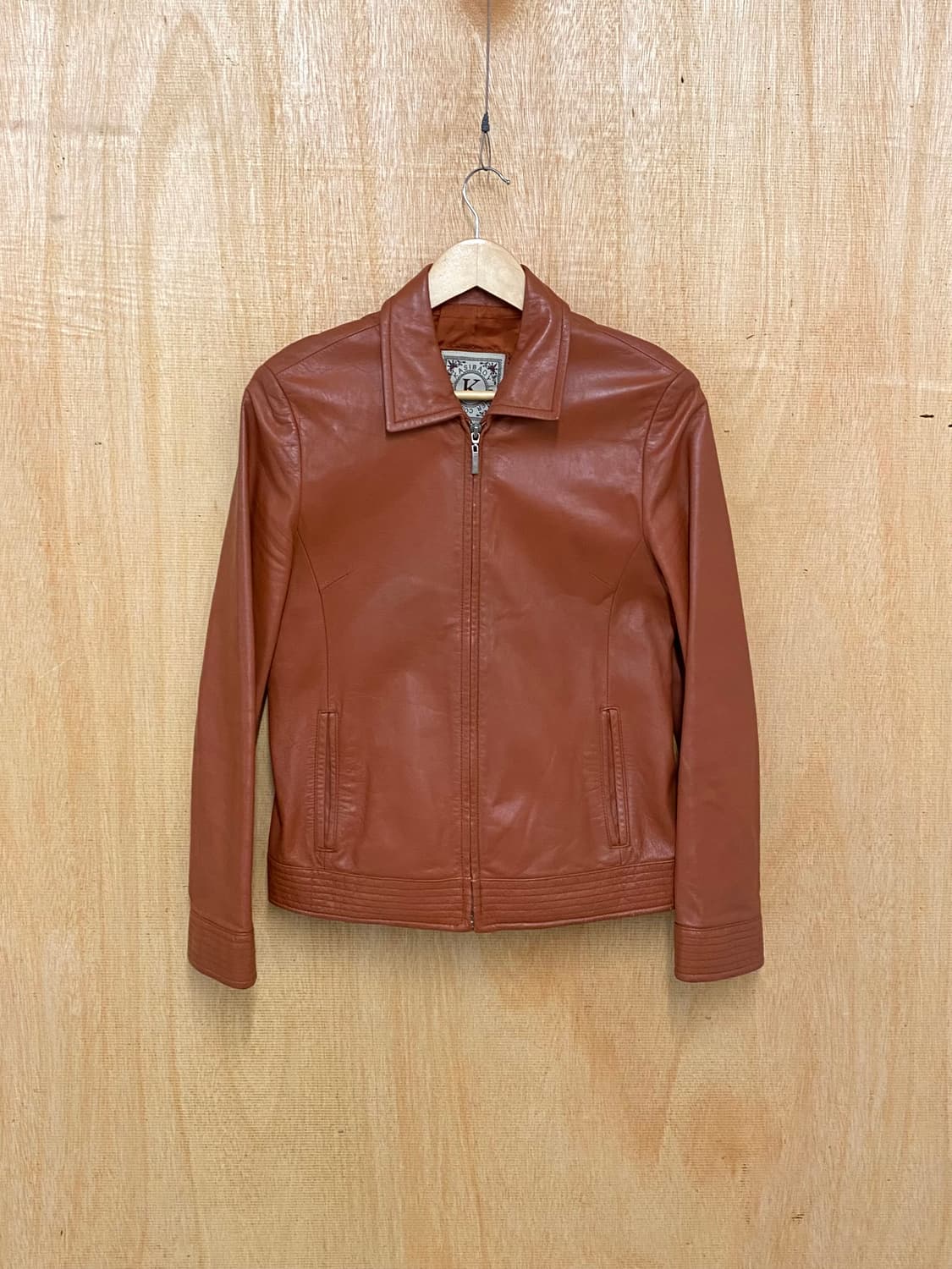 VTG leather jacket 상품이미지3