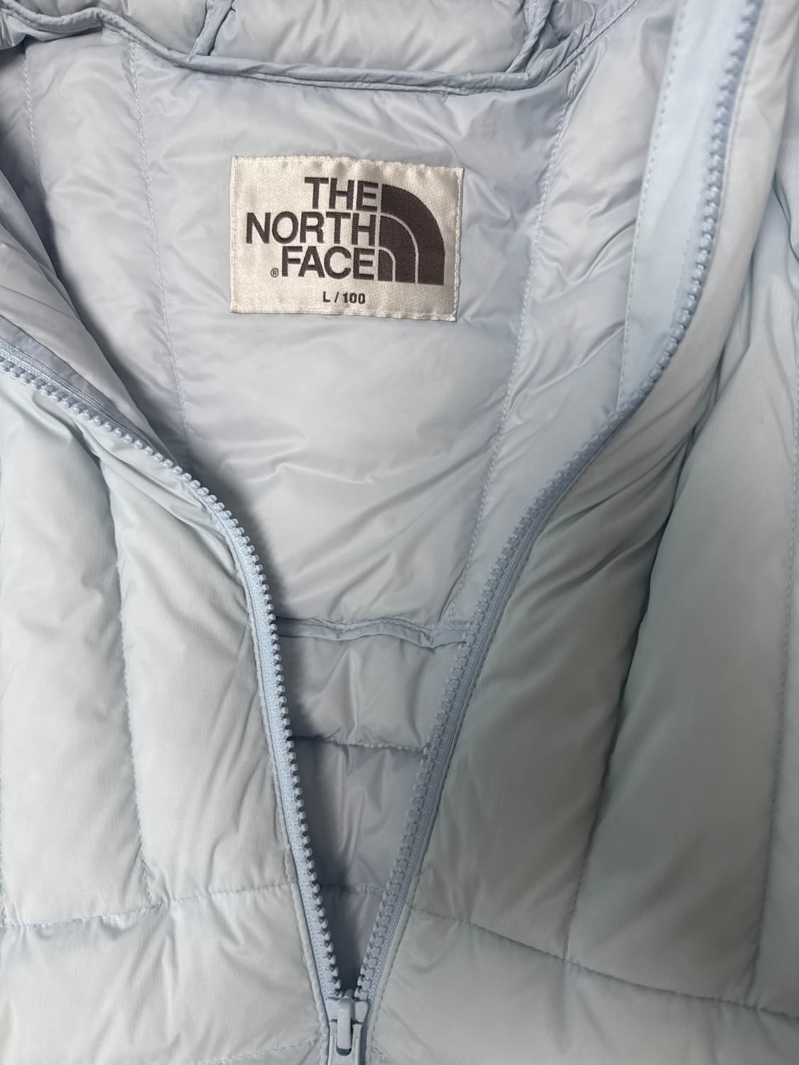 노스페이스 벤투스 프리미엄라인 경량패딩 코렐라인 코렐린 화이트블루 상품이미지4