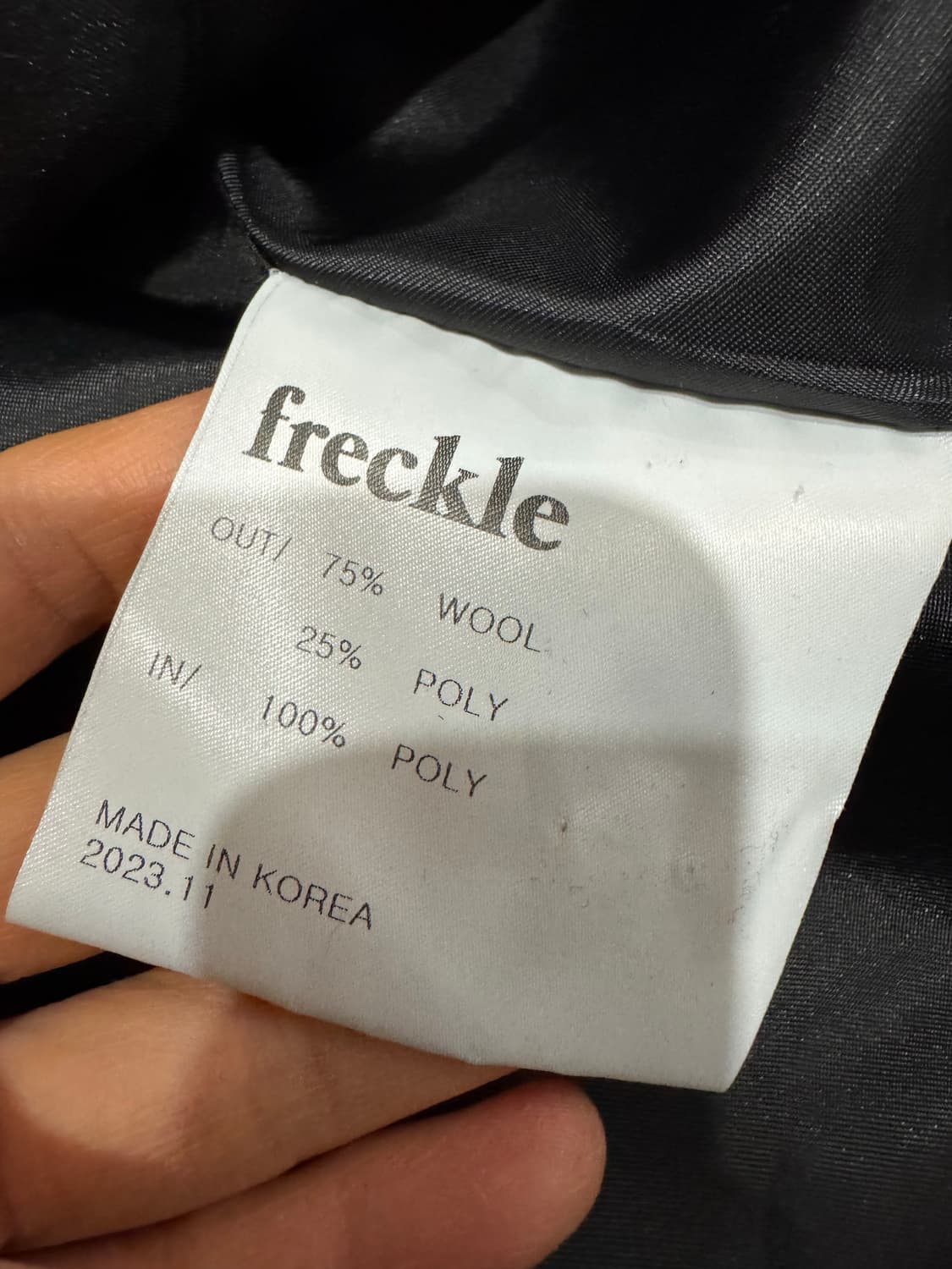 freckle 프레클 플레어 코트 상품이미지7