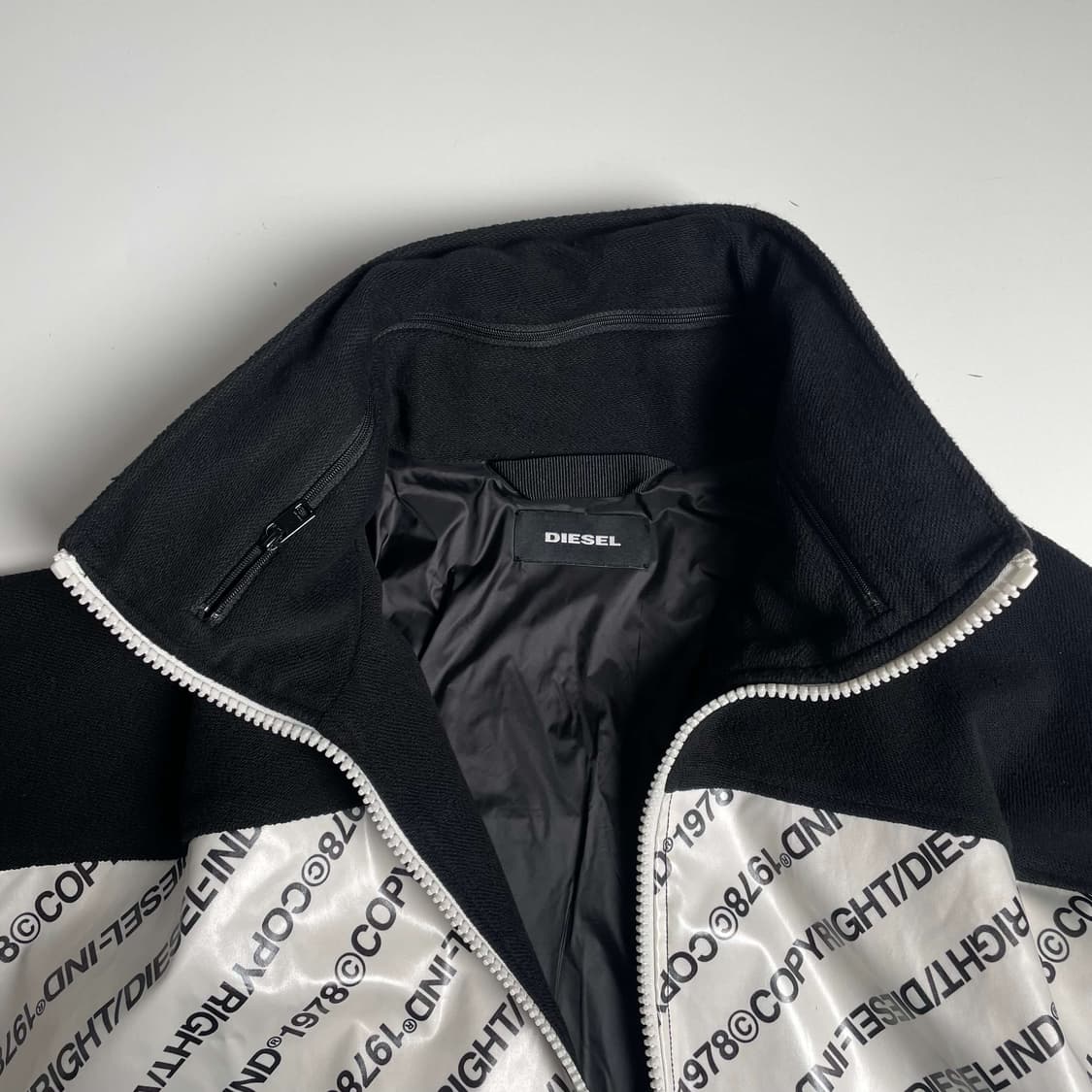 Diesel copyright 레터링 나일론 져지 자켓 상품이미지7
