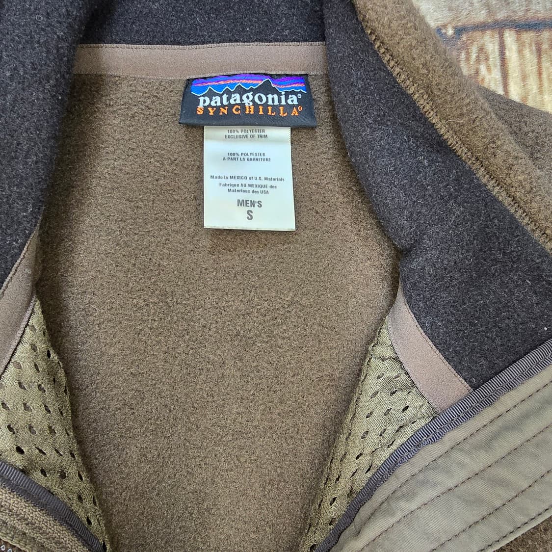 빈티지 파타고니아 신칠라 베스트 S 상품이미지3