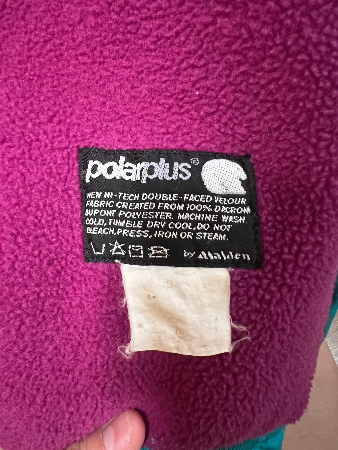 80s 몽벨 빈티지 블루종 L 상품이미지4