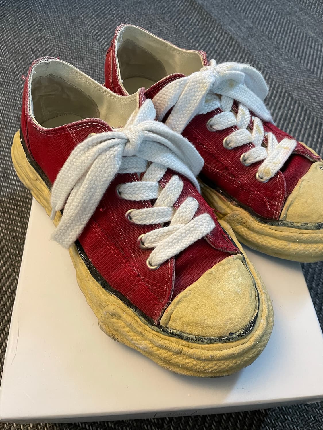 [41] 메종미하라야스히로 피터슨 보르도 레드 상품이미지2