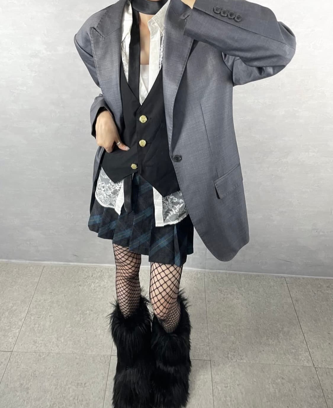 빈티지 조끼 베스트 상품이미지3