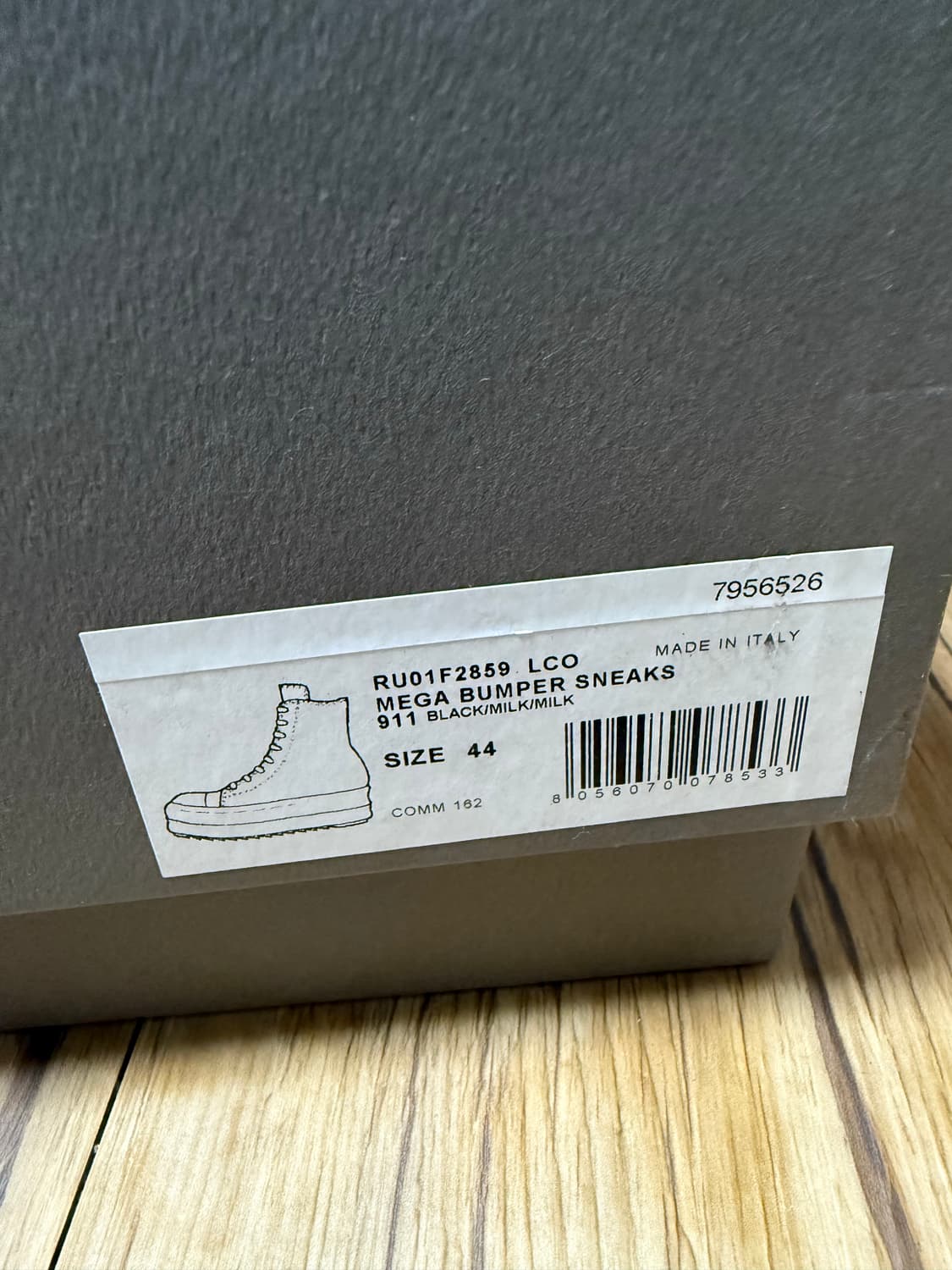 44)릭오웬스 메가범퍼 라몬즈 레더 상품이미지9