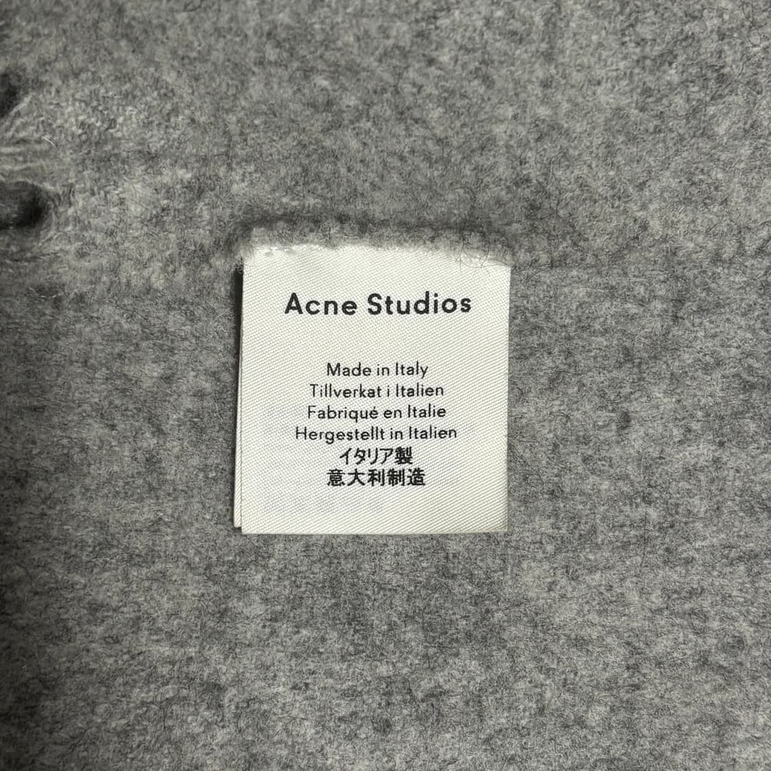 아크네 스튜디오 그레이 머플러/목도리 상품이미지4