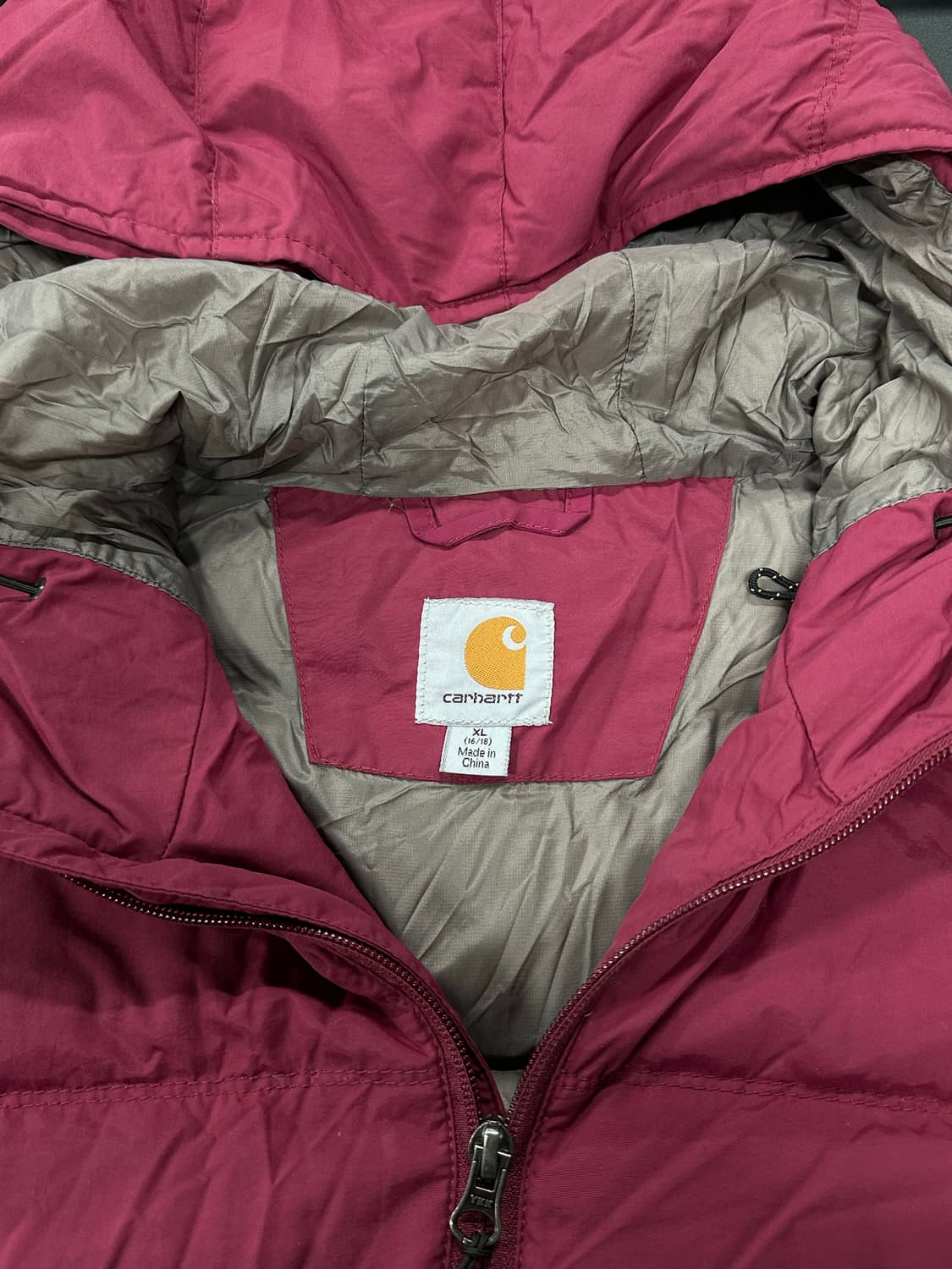 칼하트 오리털 패딩 조끼 상품이미지5