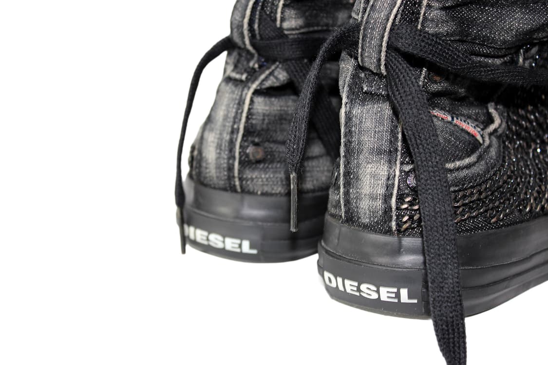 Diesel 디젤 체인 데님 스니커즈 상품이미지7
