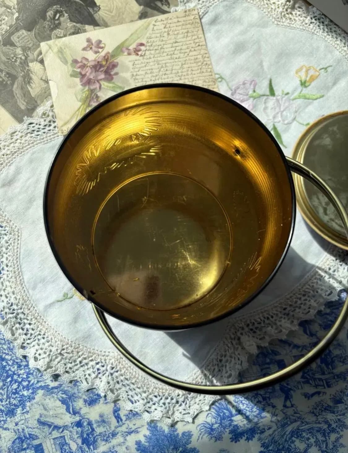 영국 빈티지 murray allen 핸들 틴케이스 상품이미지5