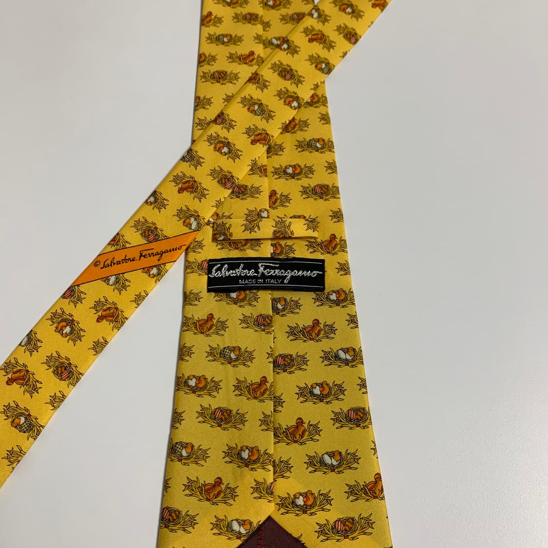 살바토레 페레가모(Ferragamo) 혼주넥타이 명품 최상급 A+ 상품이미지5