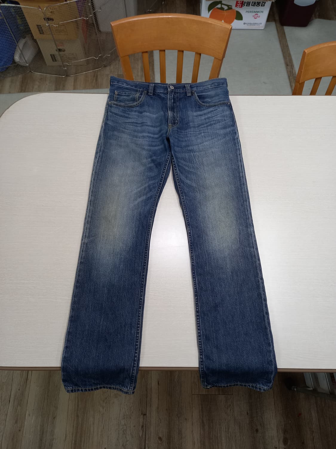 31 무인양품 워싱  일자진 31-464 상품이미지1