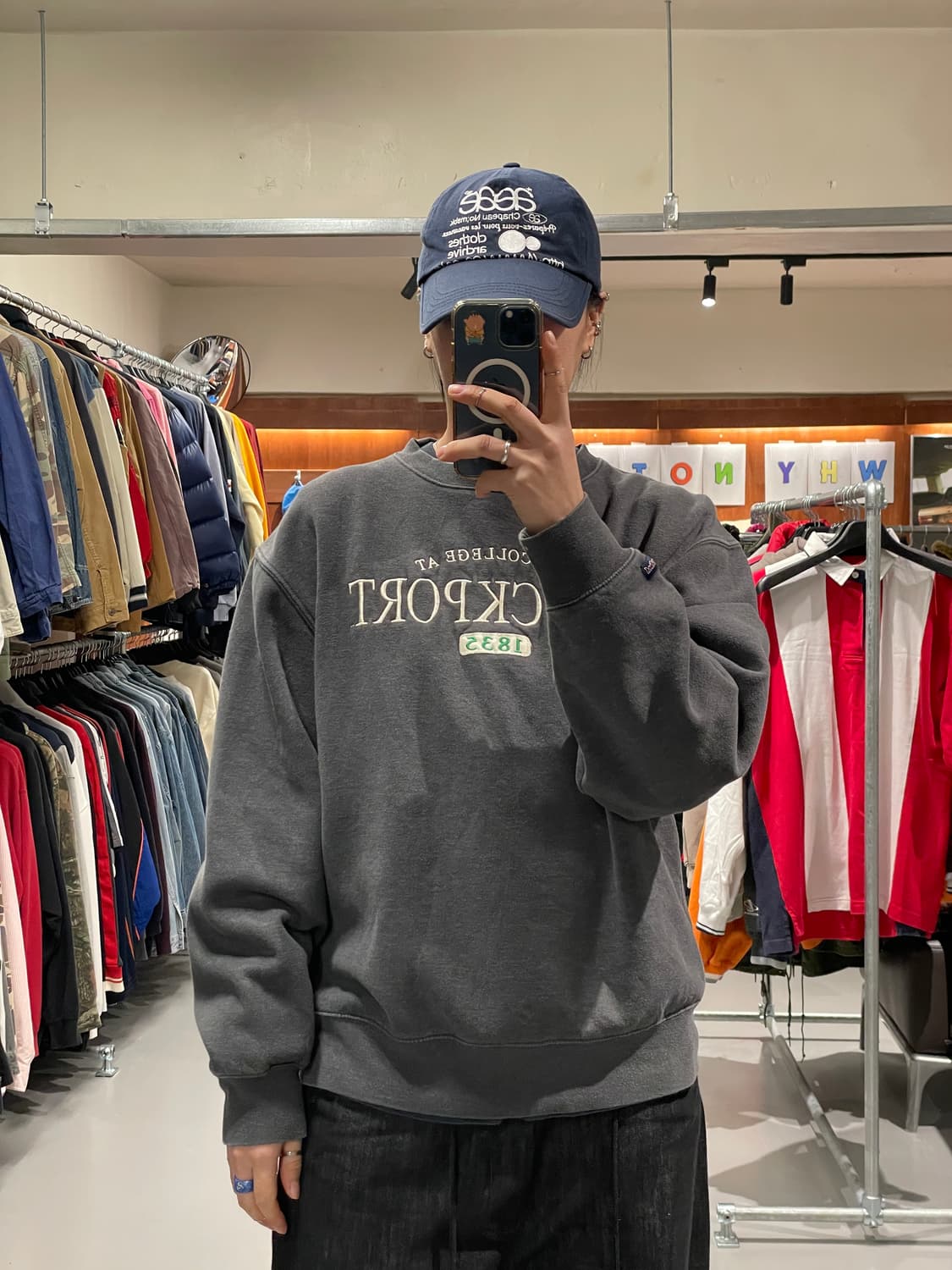 잔스포츠 맨투맨 티셔츠 상품이미지1