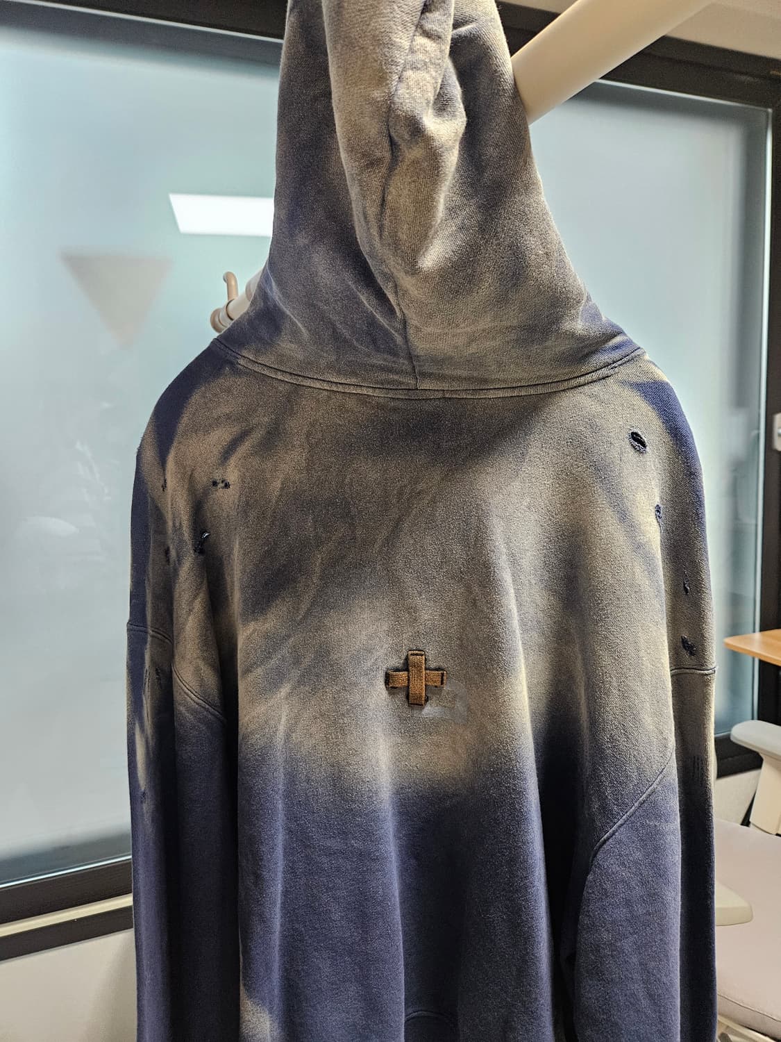 TILLDAWN 아트 후드 네이비 상품이미지5