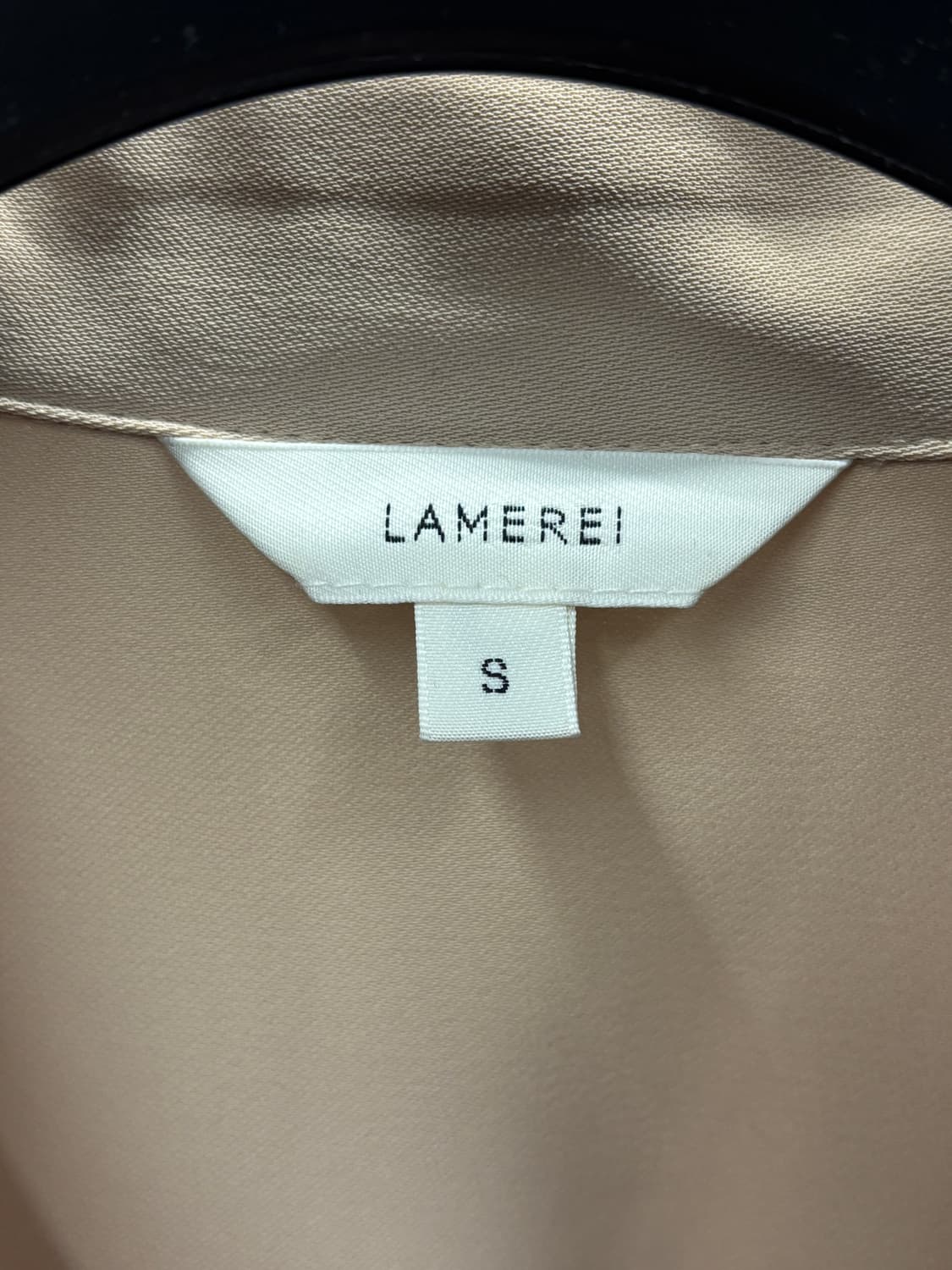 라메레이 베이지 랩 스타일 롱 원피스 S 상품이미지4