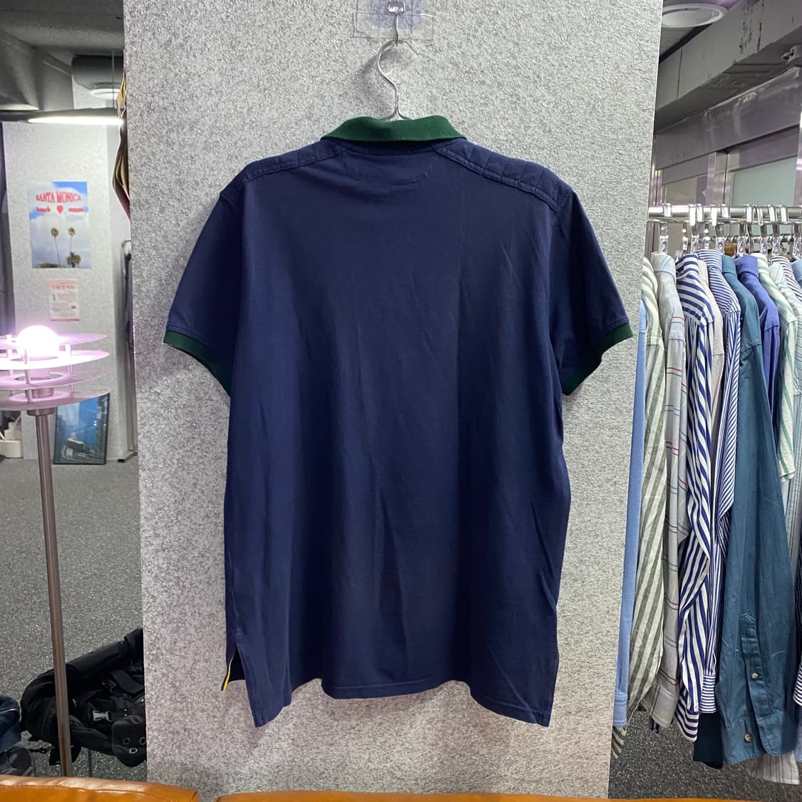 폴로랄프로렌 네이비 빅포니 PK 반팔 카라티셔츠 B4388  상품이미지5