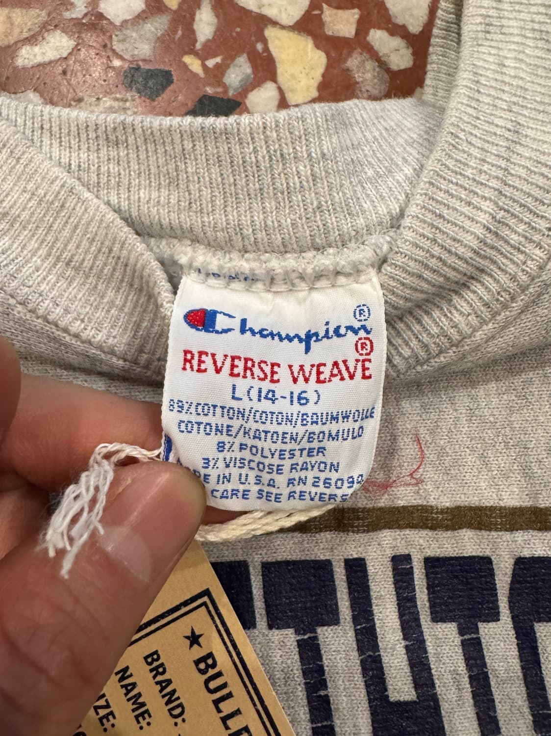 90s 챔피온 리버스위브 스웻 (S) 상품이미지5