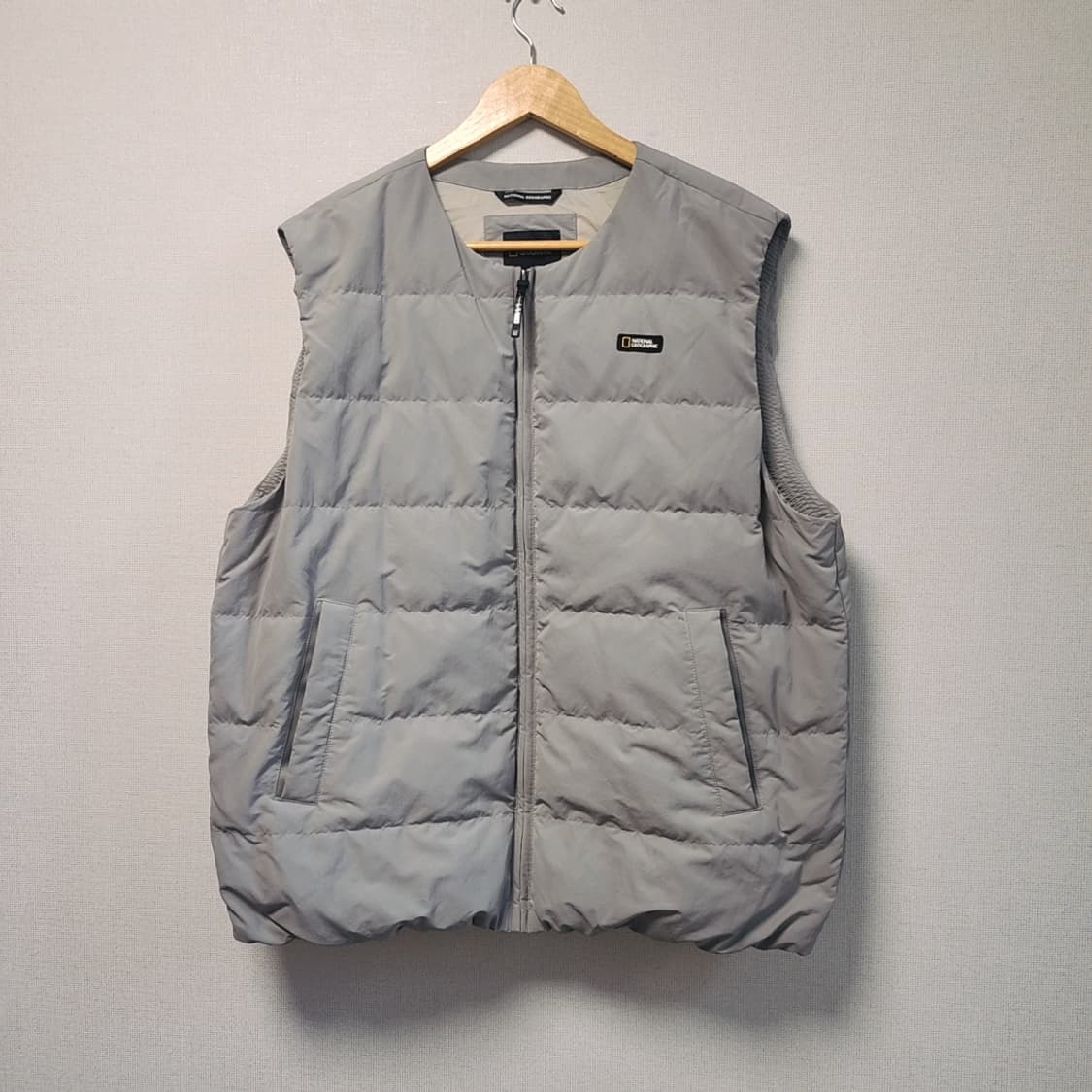 [2XL] 내셔널지오그래픽 덕다운 패딩 조끼 상품이미지1