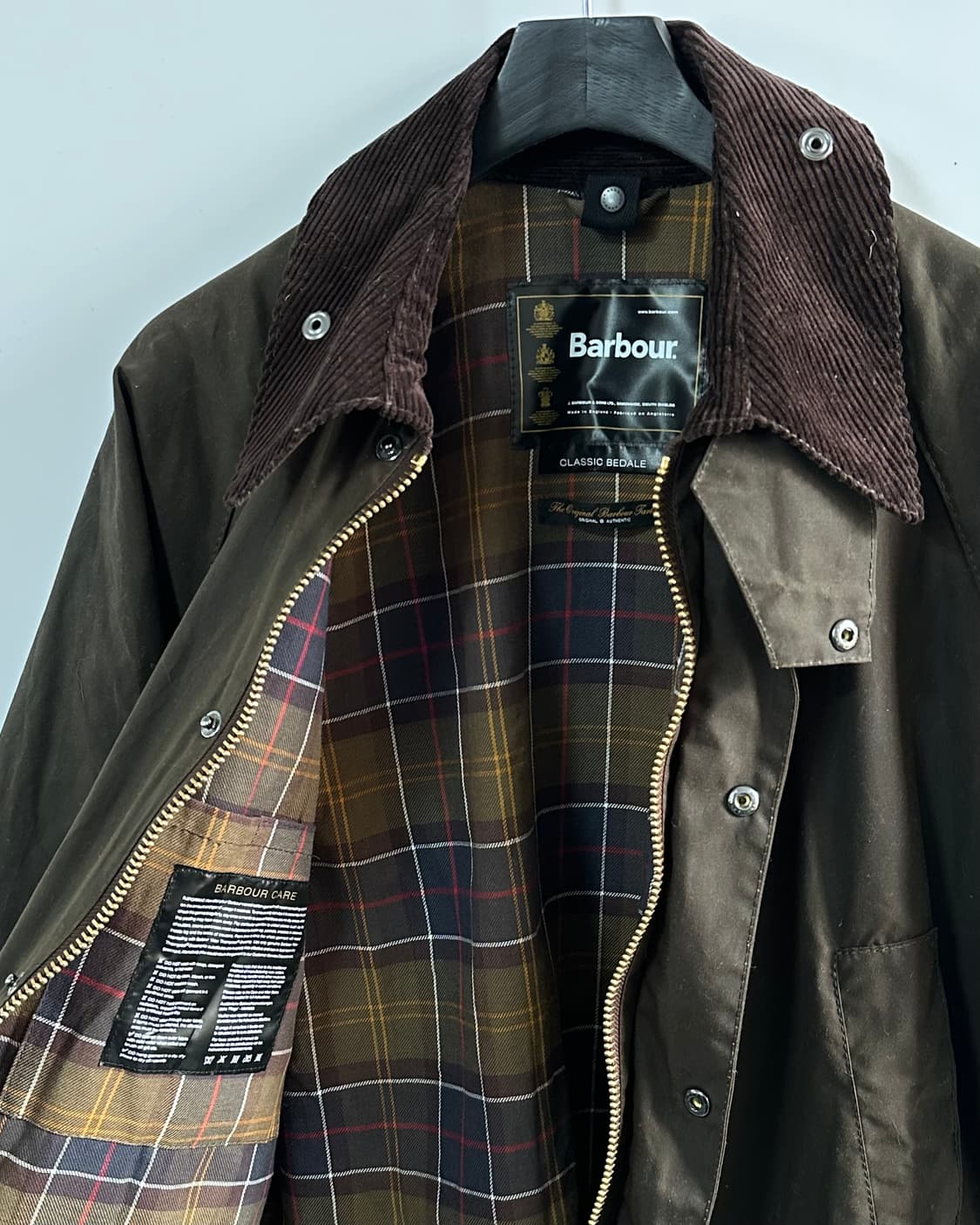 바버 클래식 비데일 왁스 자켓 (va.29)  상품이미지4