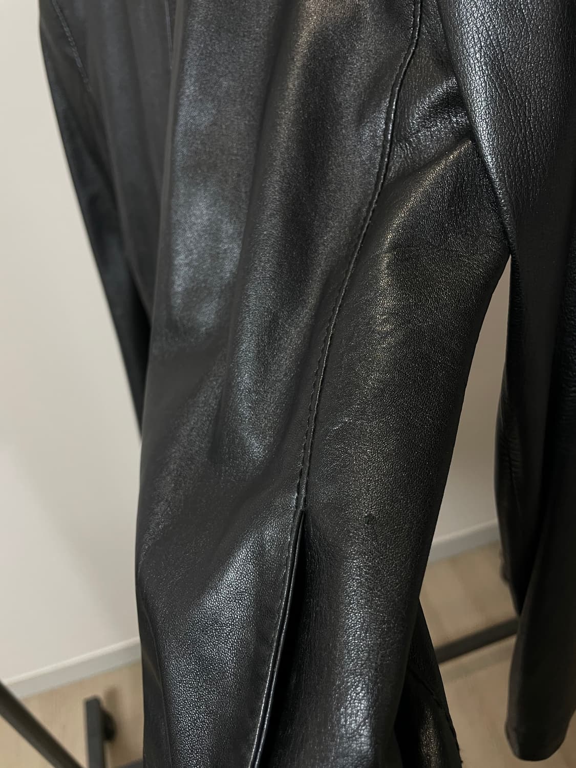 (S) ax 아르마니 익스체인지 미니멀 가죽 자켓 상품이미지8