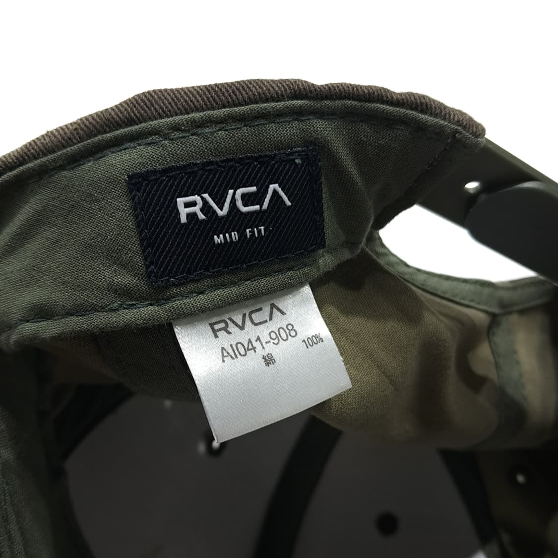 루카 RVCA 카모 스냅백 볼캡 모자 P2100 상품이미지7