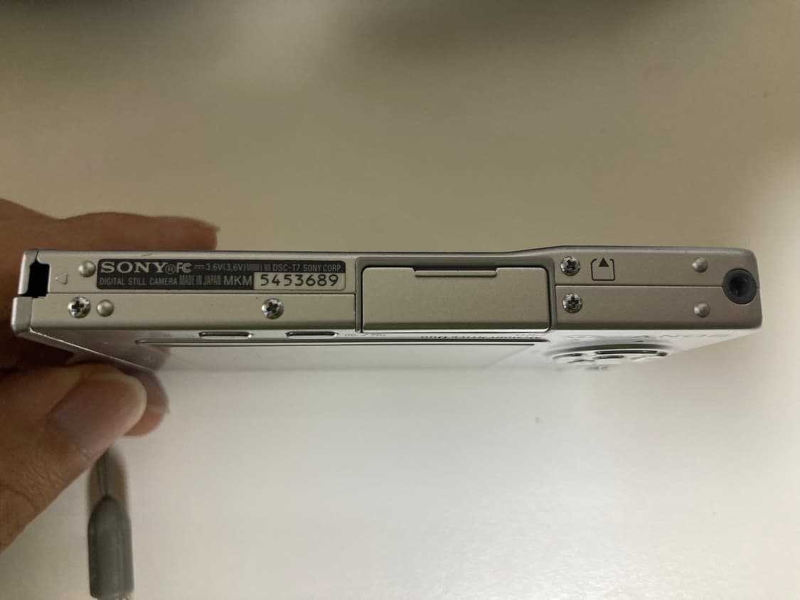 소니 사이버샷 DSC-T7 디지털 카메라 디카 상품이미지6