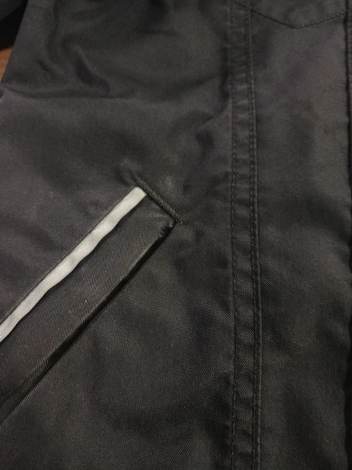 리바이스 화이트탭 남성 블랙 후드 바람막이 자켓 (95) 상품이미지10