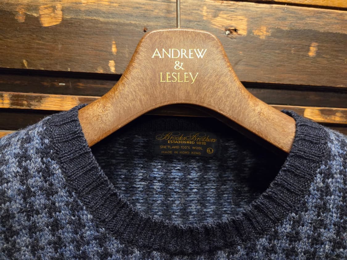 브룩스 브라더스 셔틀랜드울 니트 상품이미지2