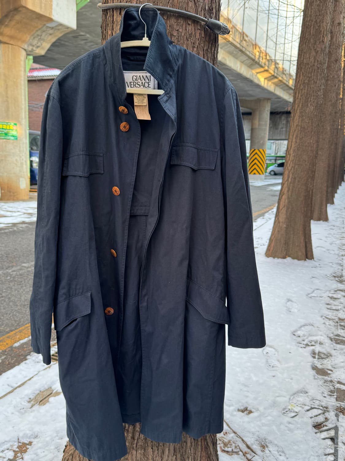 90s gianni vesace coat jacket 상품이미지1