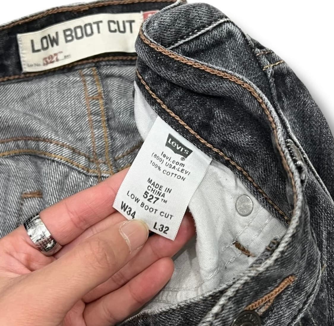 리바이스 527 부츠컷 데님팬츠 상품이미지7