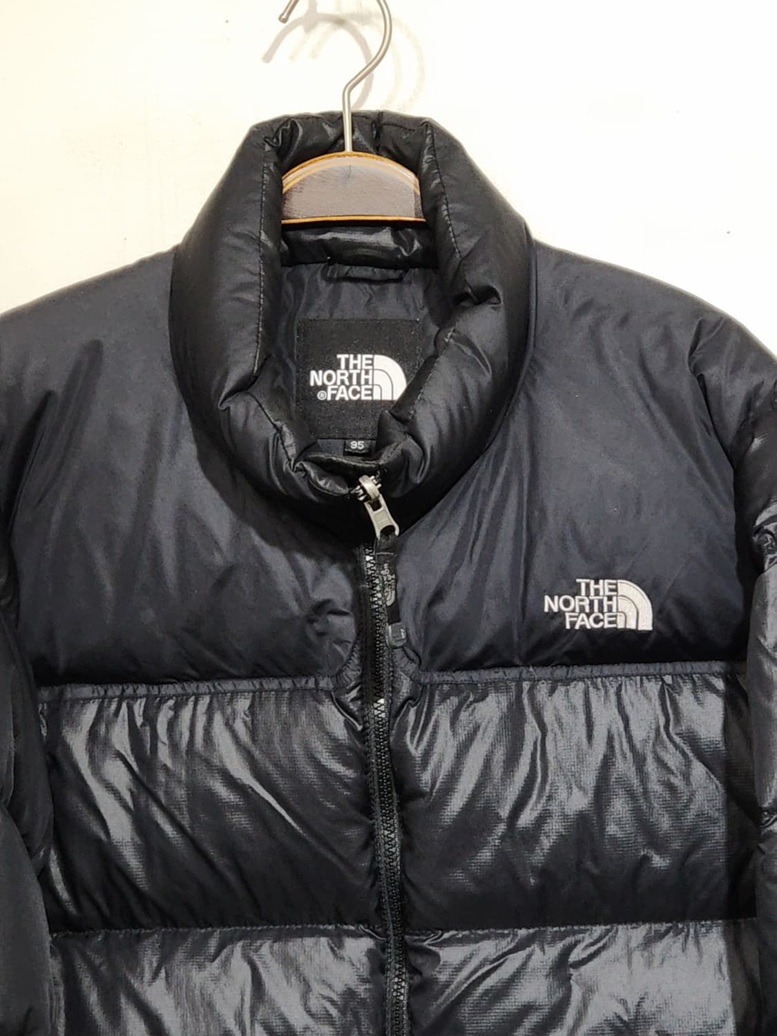 (XL) 노스페이스 눕시패딩 점퍼 블랙 거위털 700 구스다운 자켓  상품이미지2