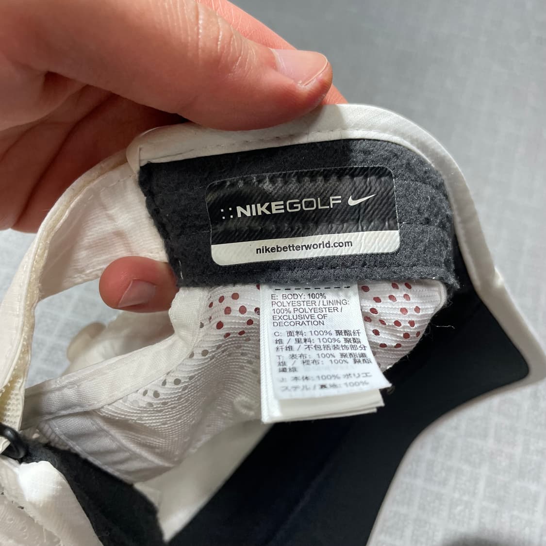 나이키 골프 화이트 볼캡 상품이미지5