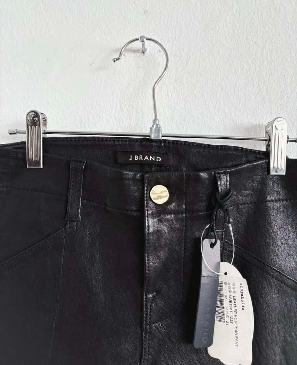 J Brand 카고 레더 바이크팬츠 상품이미지4