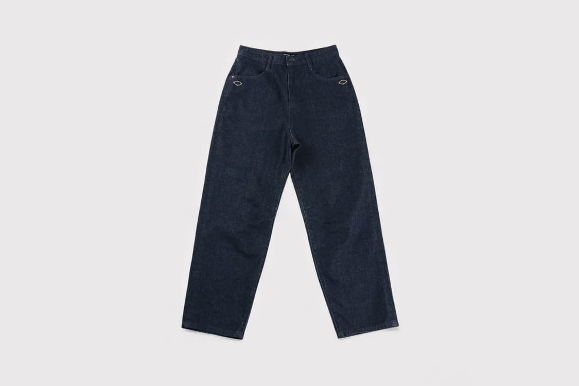 [L] 미스치프 롬버스 슬로치 진 데님팬츠 상품이미지2